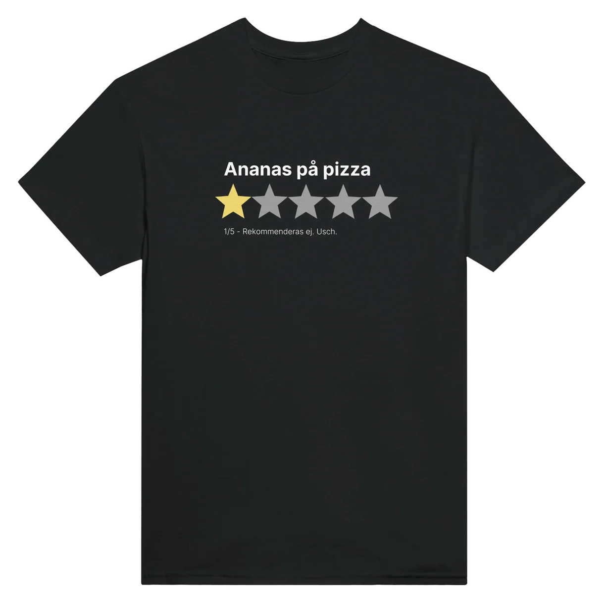 Ananas På Pizza 1/5 T-Shirt