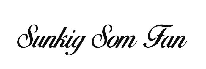 Sunkig Som Fan Dekal