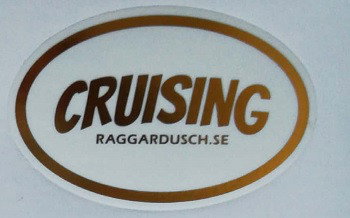 CRUISING klistermärke (2-PACK)