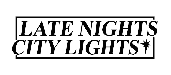 LATE NIGHTS CITY LIGHTS Dekal