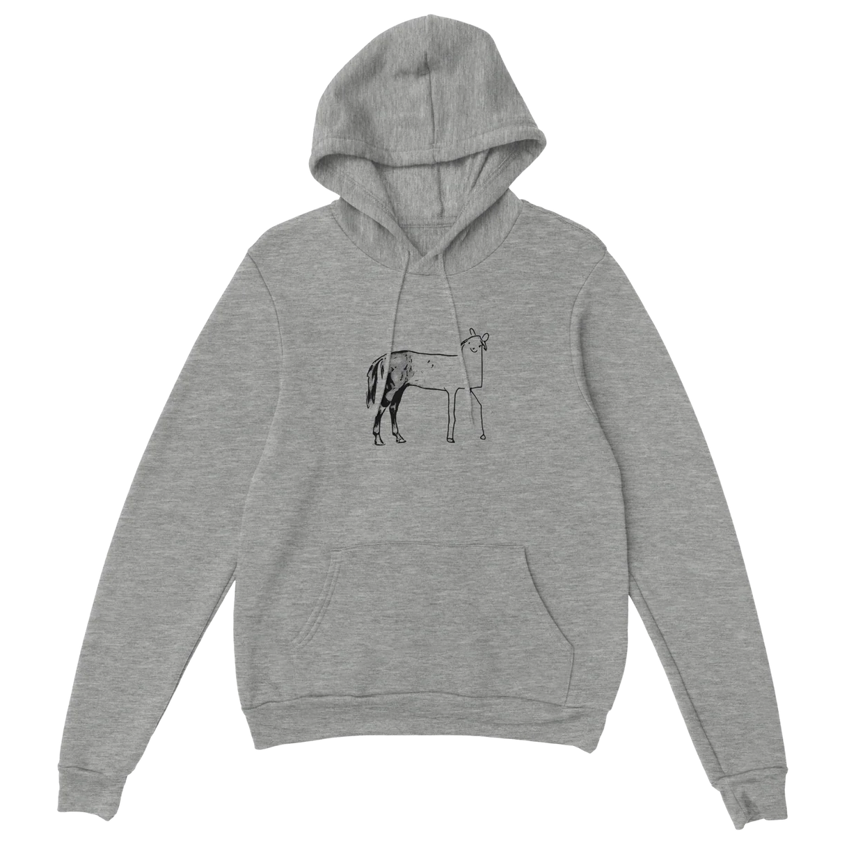 Horse Drawing Hoodie
