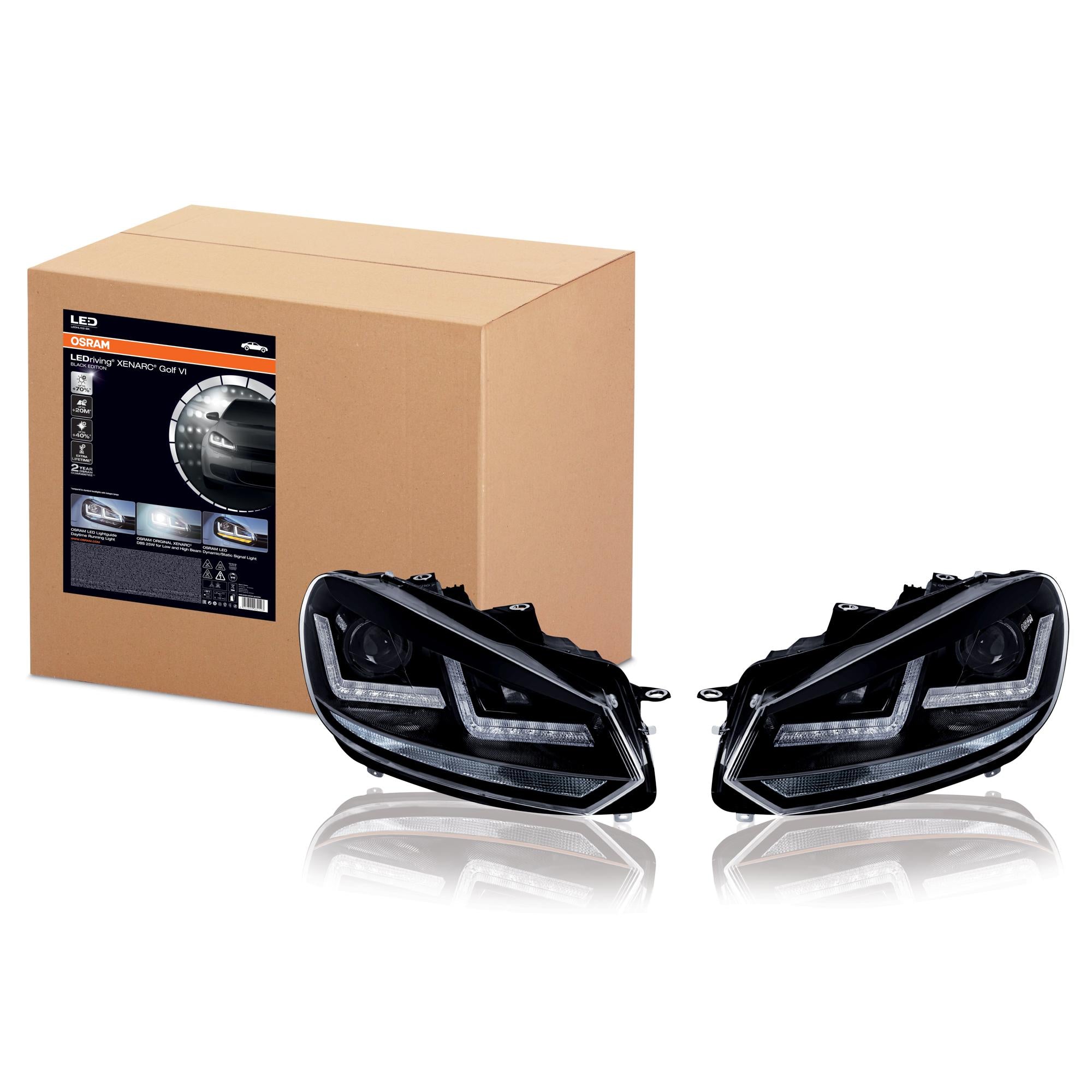 Strålkastarinsats OSRAM LEDriving XENARC LEDHL102-BK
