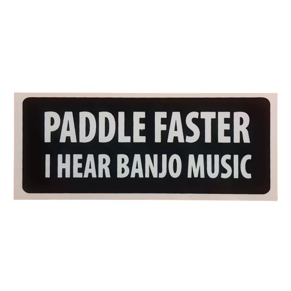 Paddle faster - Klistermärke
