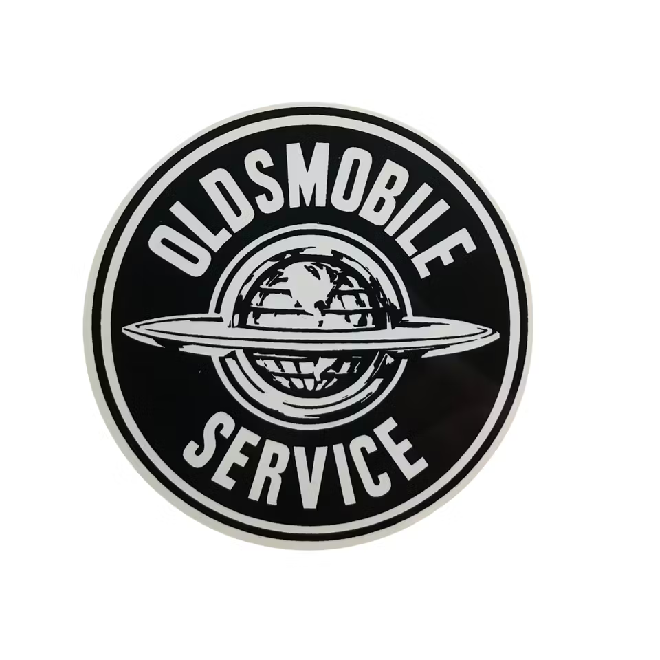 Oldsmobile Service planet - Klistermärke