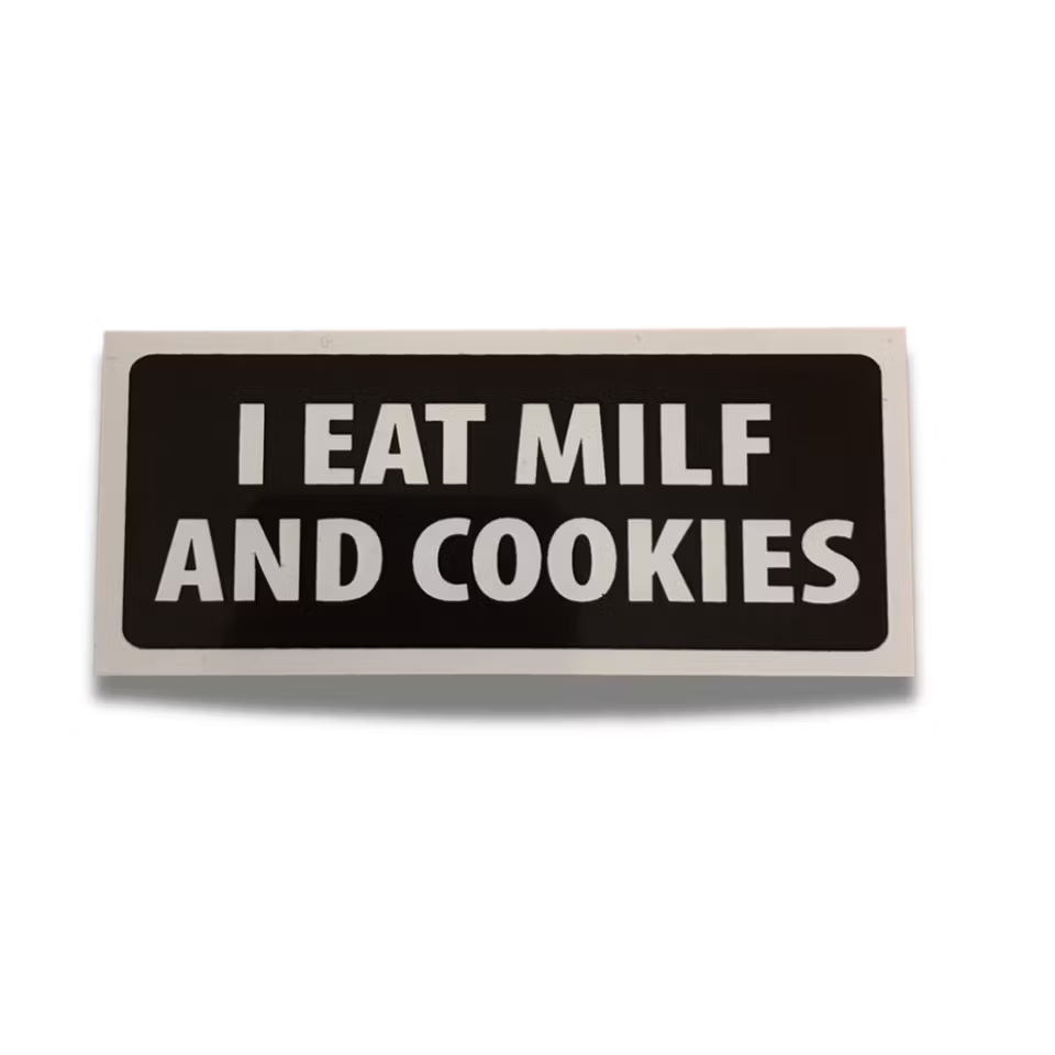 Milf & Cookies - Klistermärke