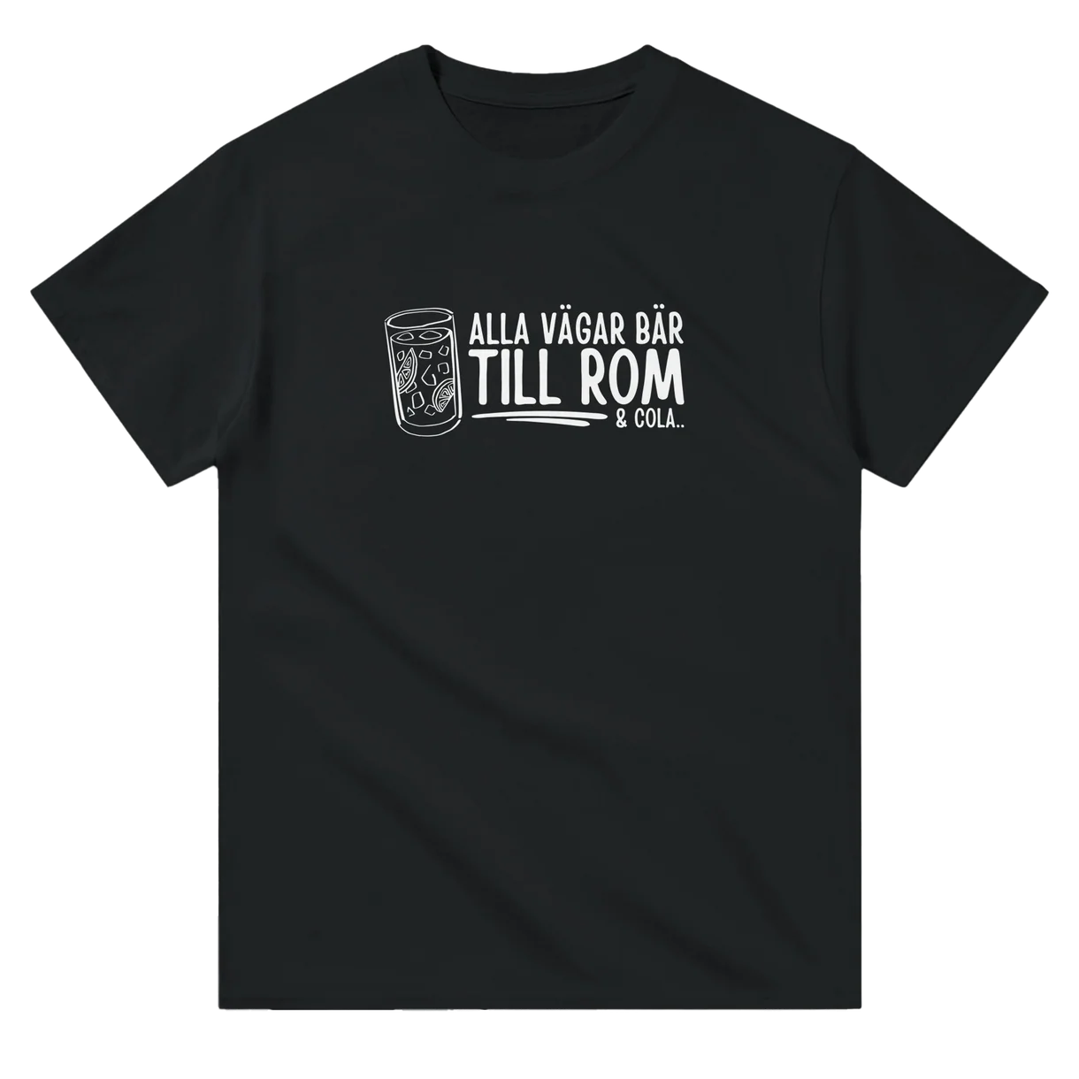 Alla vägar bär till Rom & Cola T-Shirt