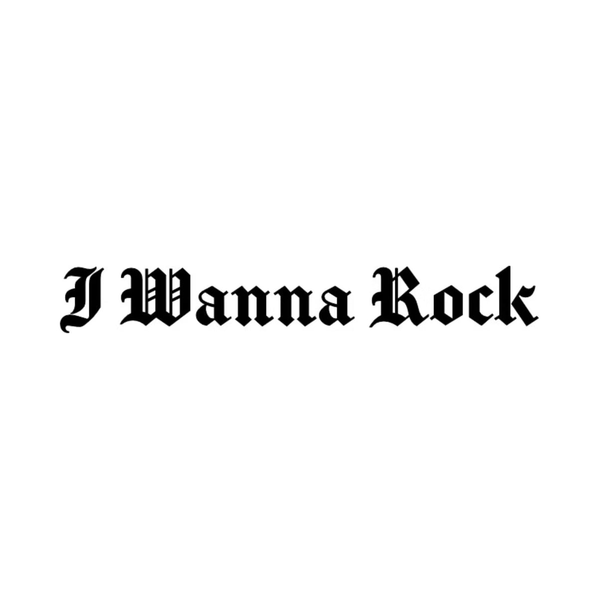 Dekal I Wanna Rock