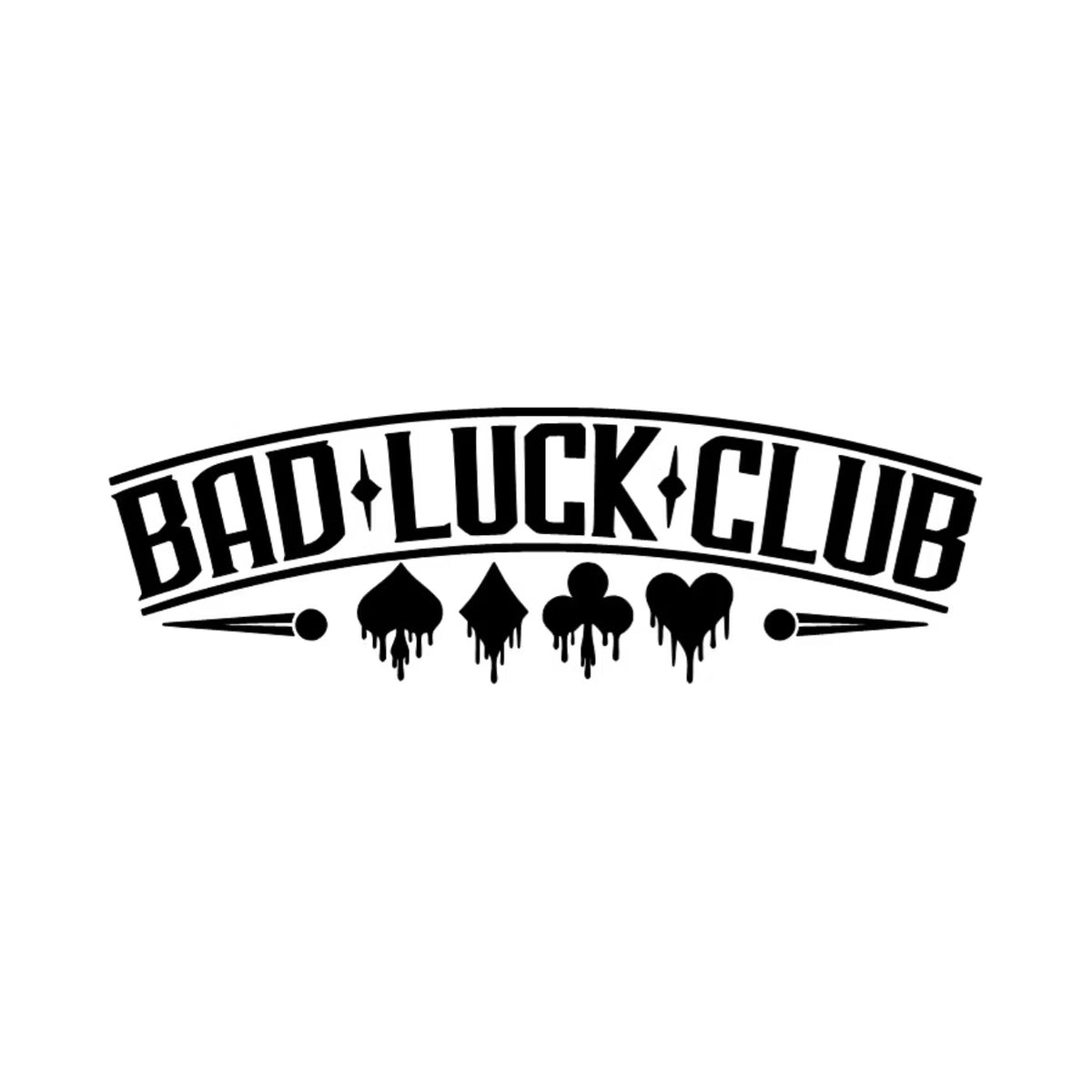 Dekal BAD LUCK CLUB