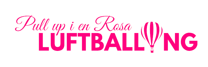 Pull up i en rosa luftballong Dekal