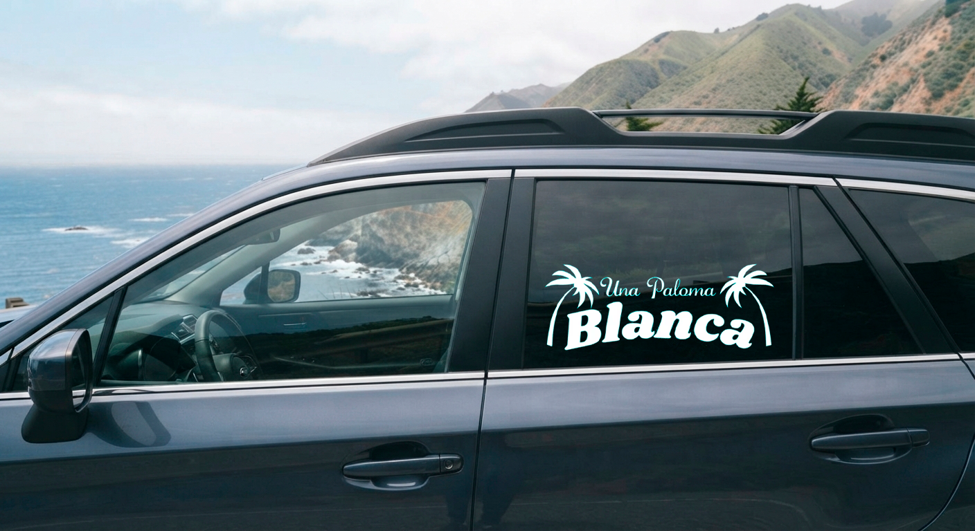 Dekal Una Paloma Blanca