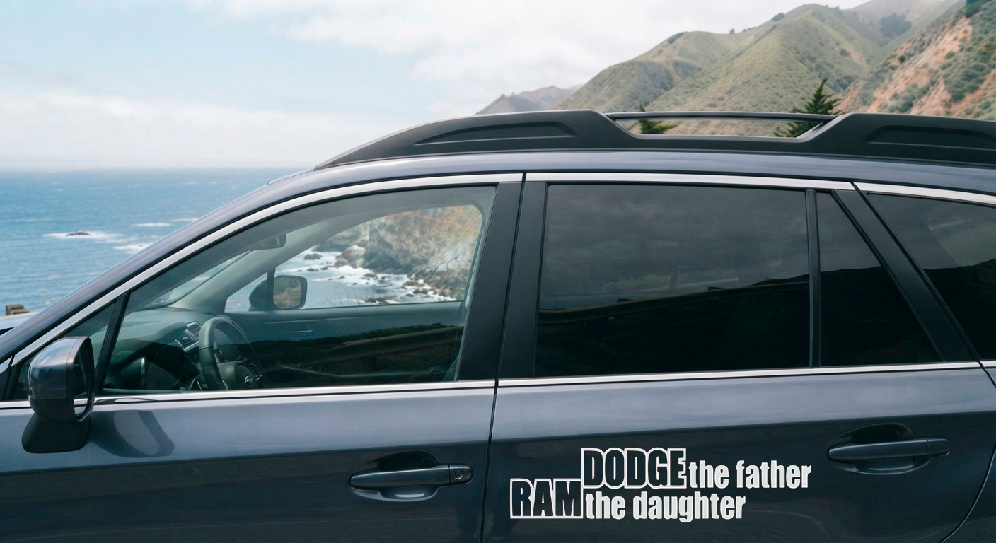Dekal DODGE the farter, RAM the daughter