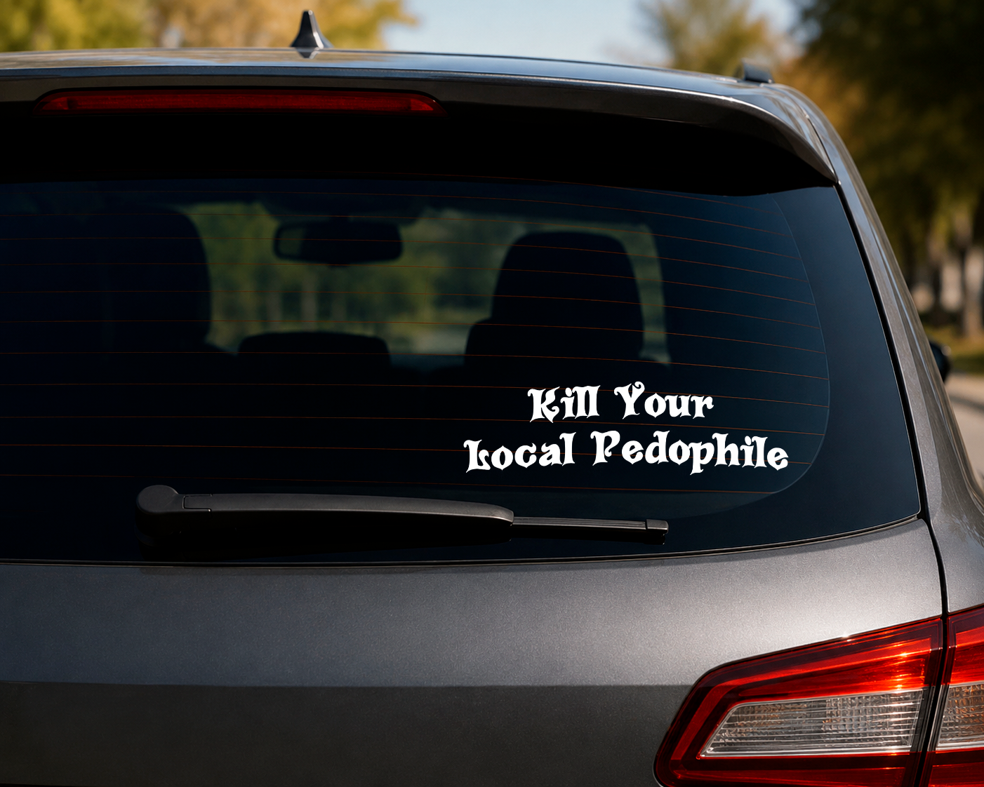 Kill Your Local Pedophile Dekal