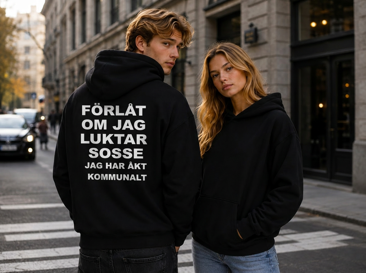 Förlåt om jag luktar sosse Hoodie
