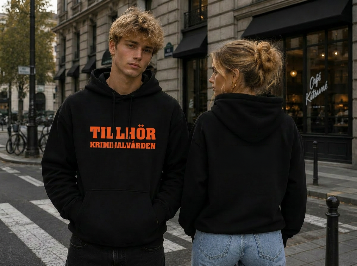 Hoodie Tillhör Kriminalvården