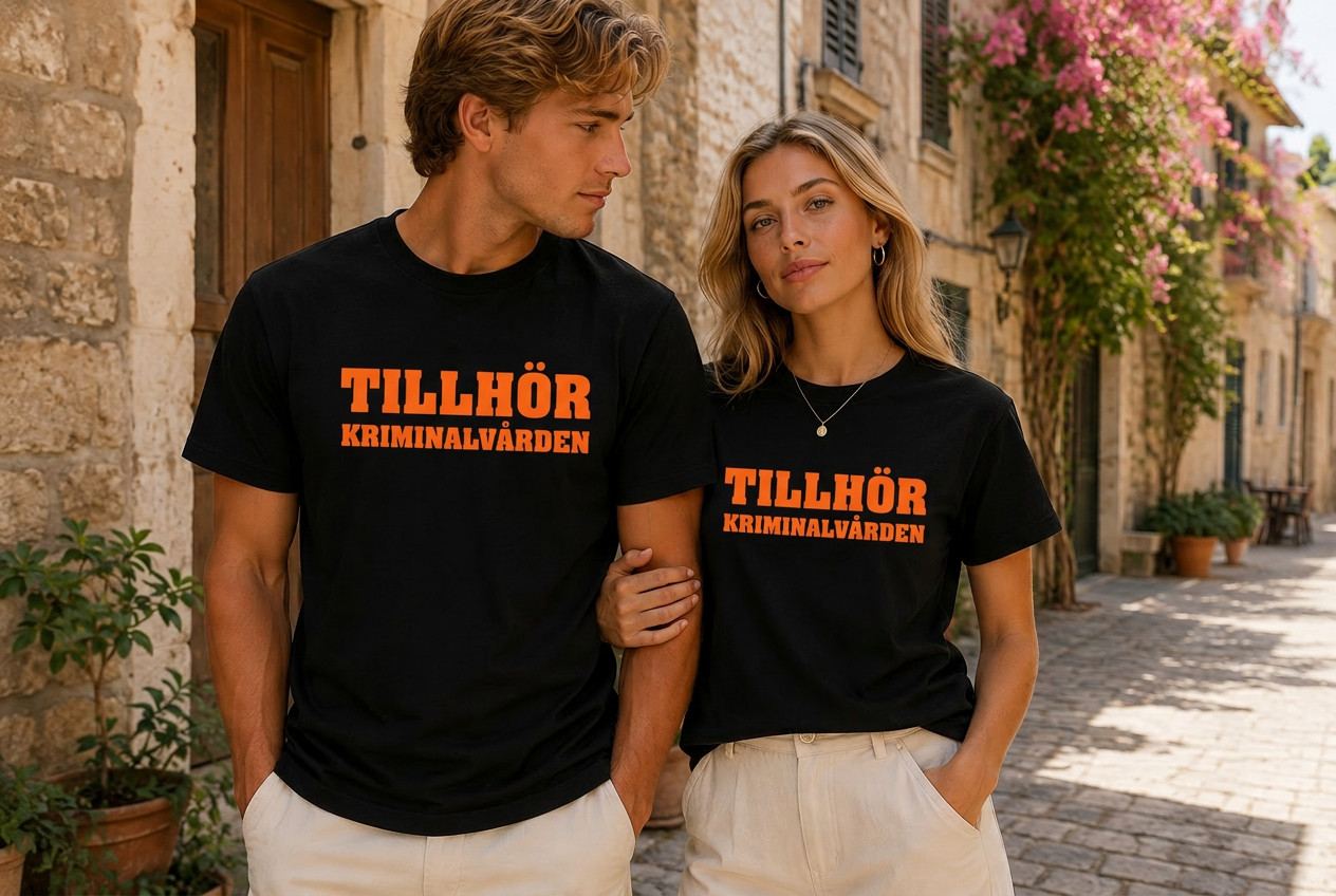 T-shirt Tillhör Kriminalvården