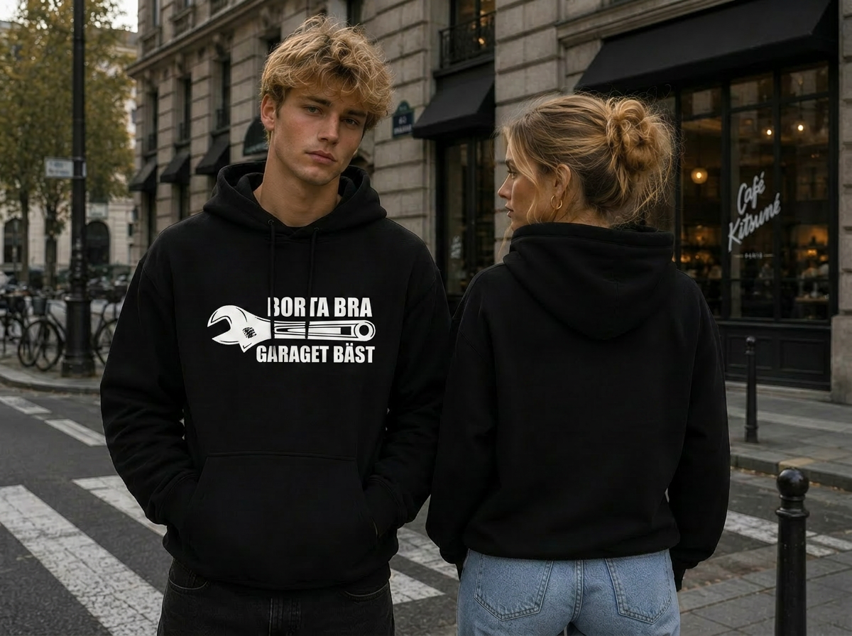 Borta bra, Garaget bäst Hoodie