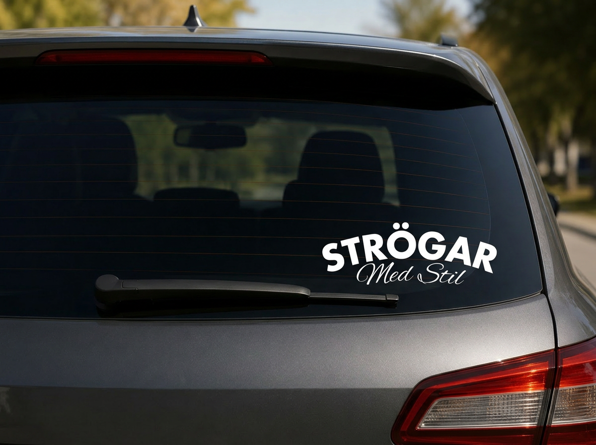 Dekal STRÖGAR Med Stil