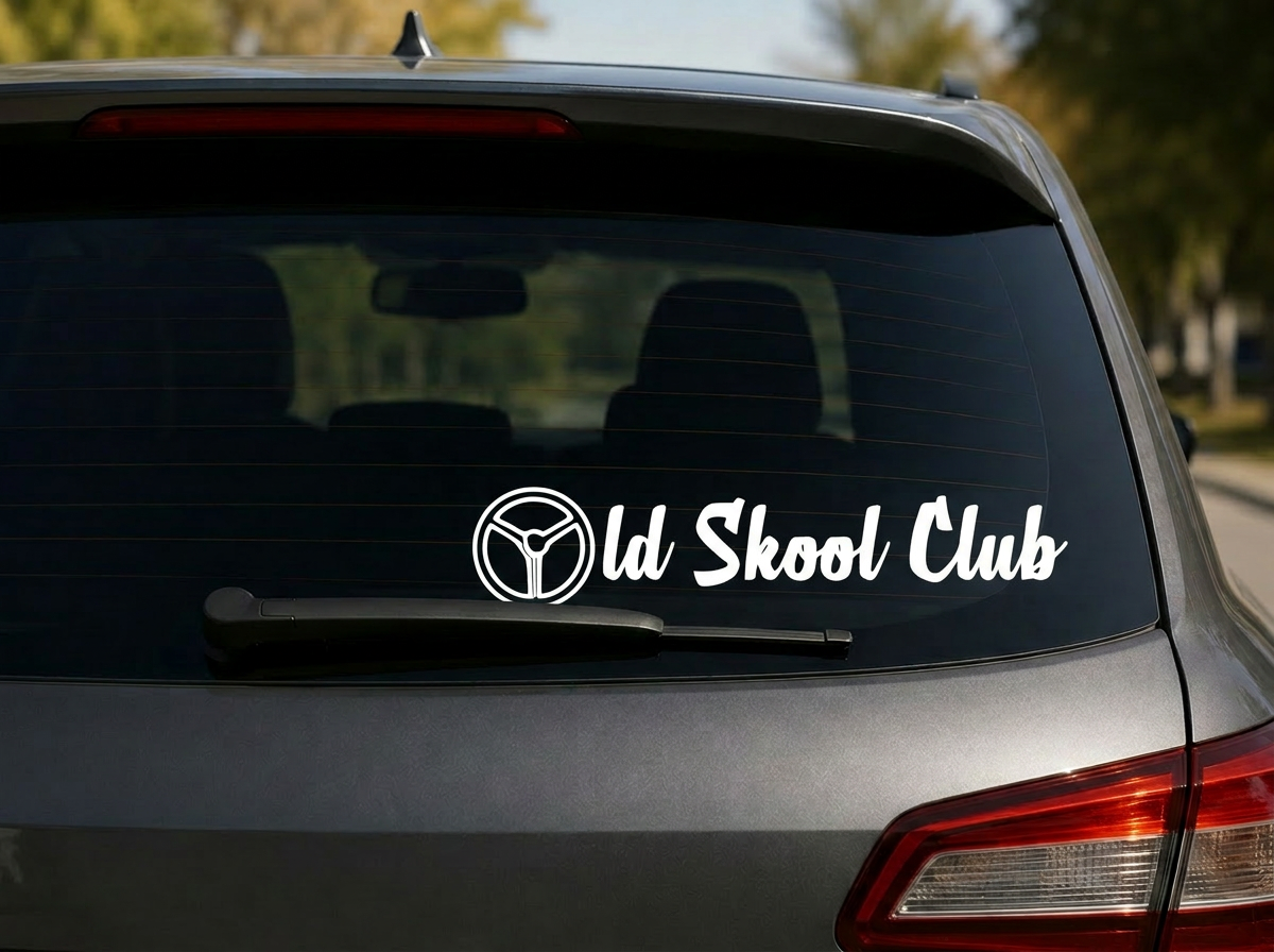 Old Skool Club Dekal #4