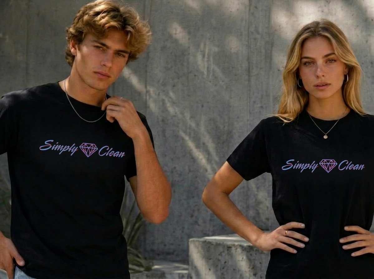 T-shirt Simply Clean