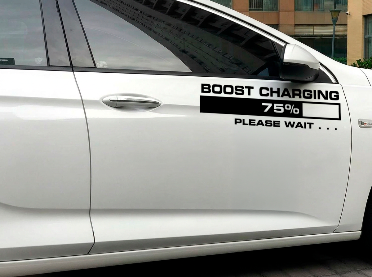 Dekal BOOST CHARGING
