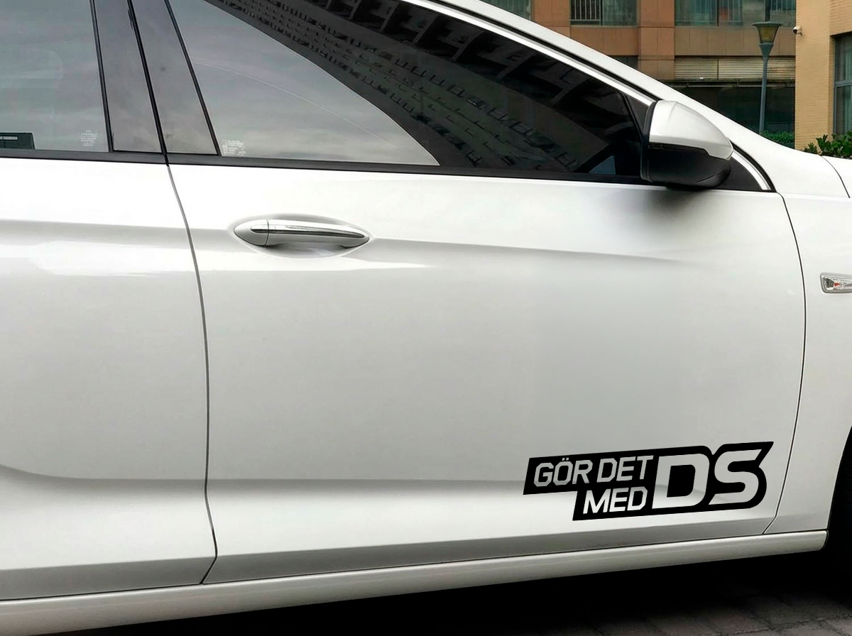 Dekal GÖR DET MED DS