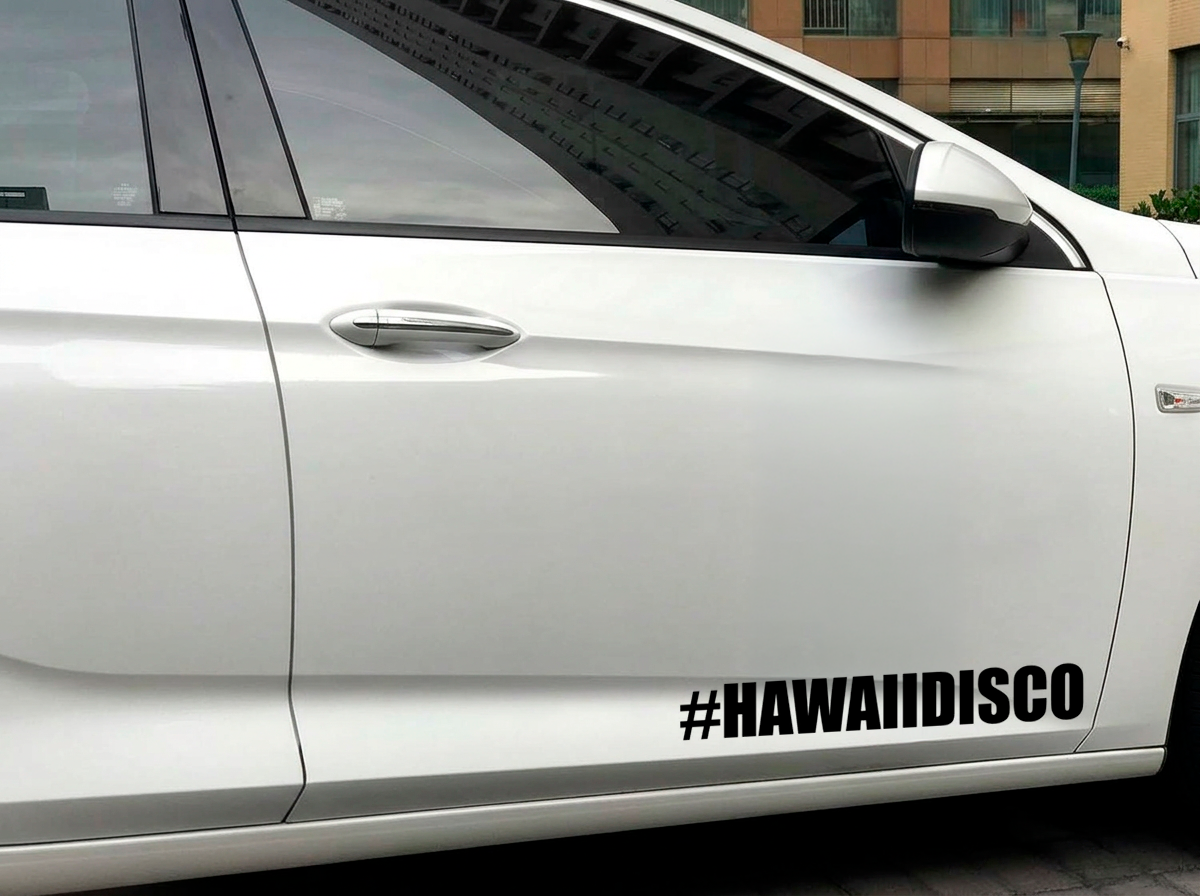 Dekal #HAWAIIDISCO