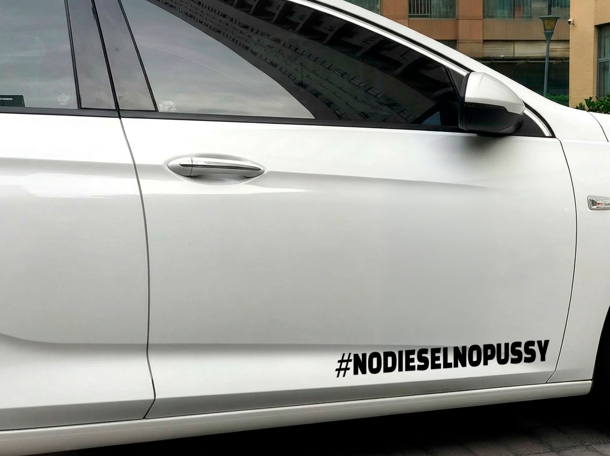 Dekal #NODIESELNOPUSSY