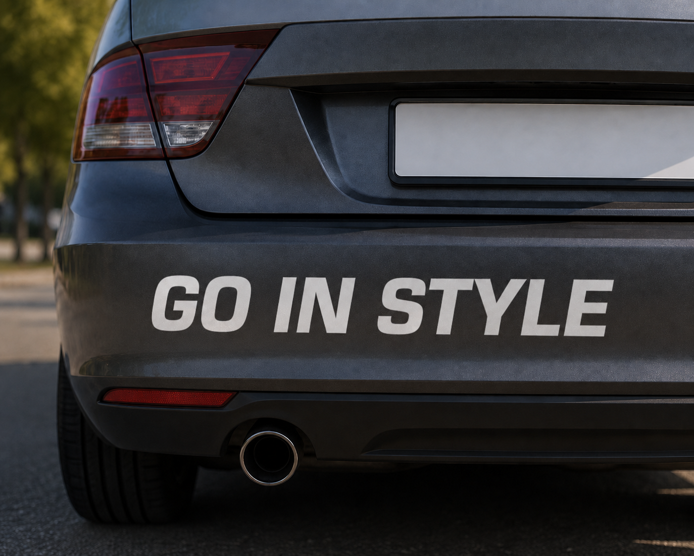 GO IN STYLE Dekal