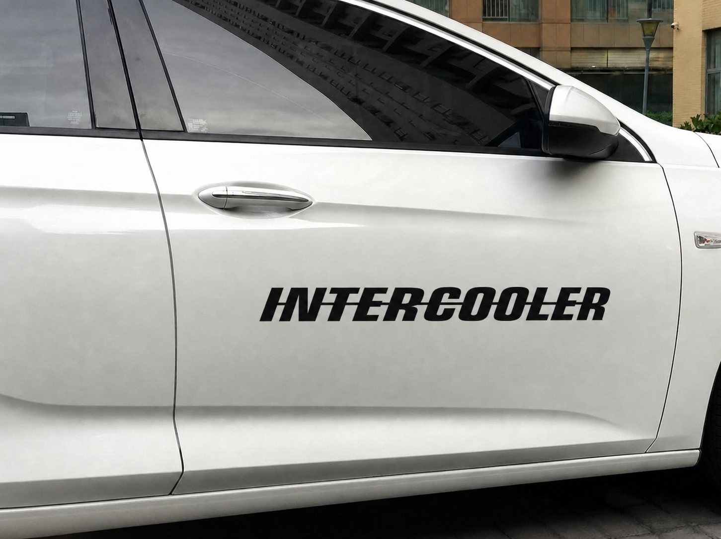 Intercooler Dekal