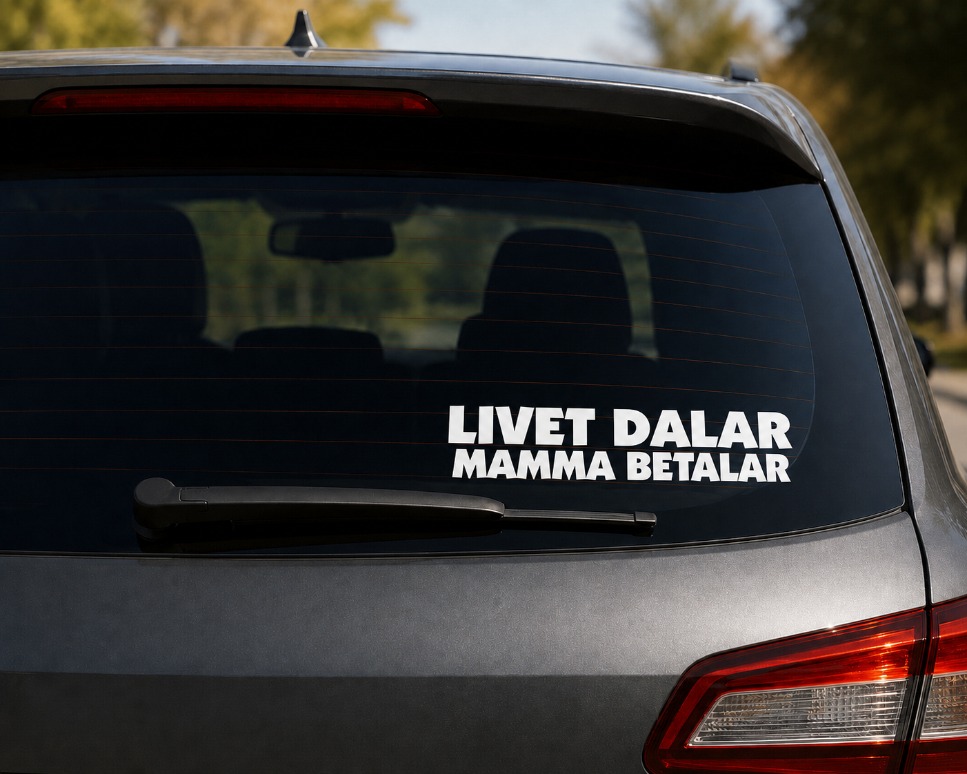 Dekal Livet Dalar Mamma Betalar