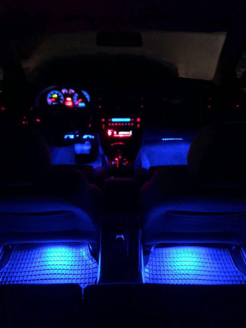 Fotbelysning RGB LED-lister med USB