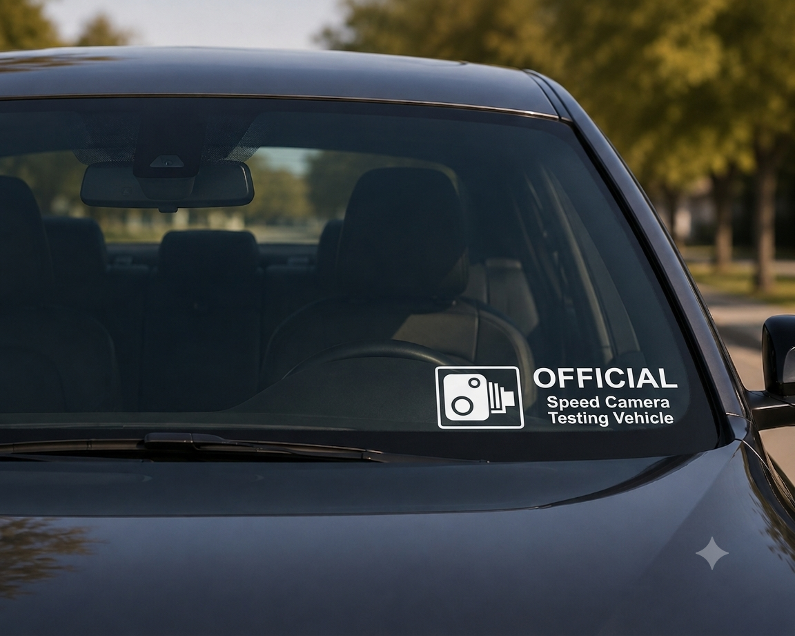 OFFICIAL Speed Camera Dekal