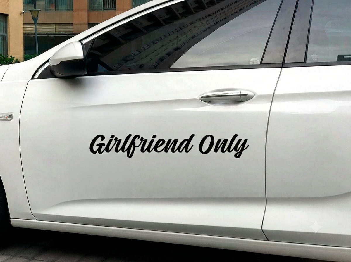 Dekal Girlfriend only