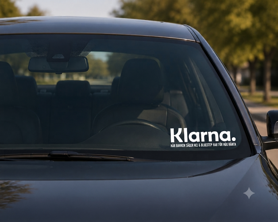Dekal Klarna, när banken säger NEJ