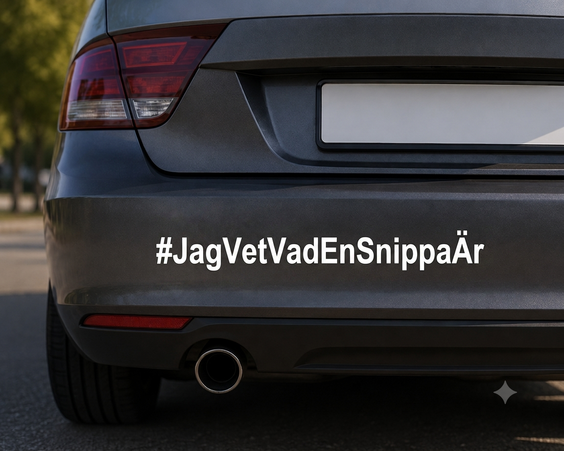 Dekal - #JagVetVadEnSnippaÄr