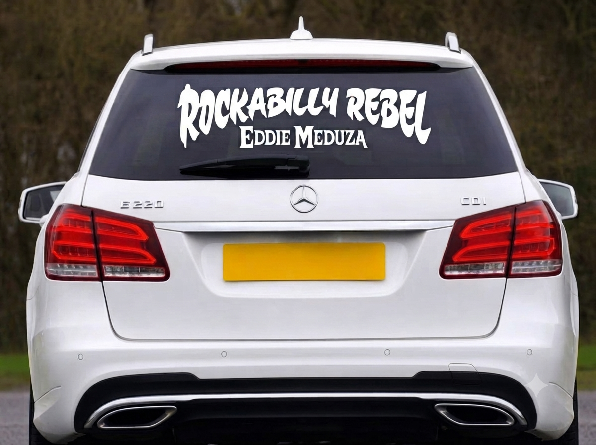 Dekal Rockabilly Rebel