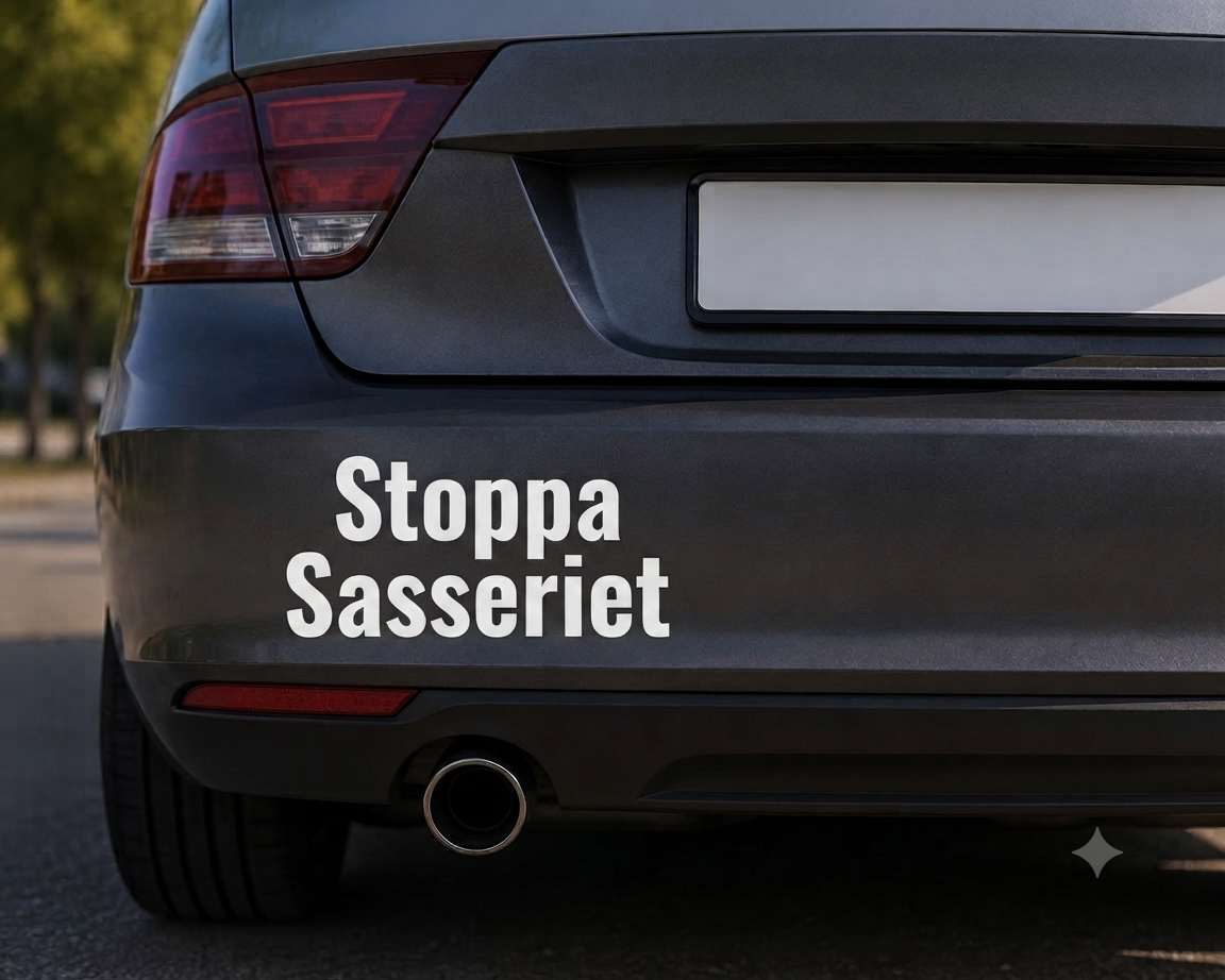 Dekal - Stoppa Sosseriet