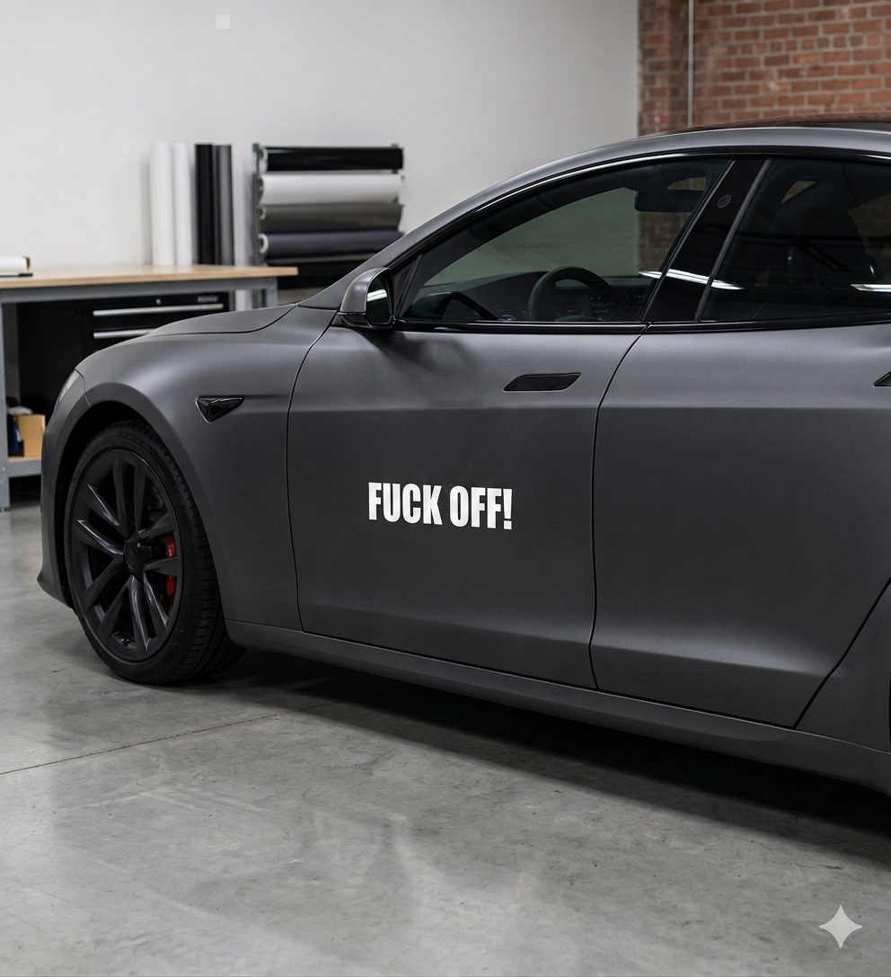 FUCK OFF! Dekal