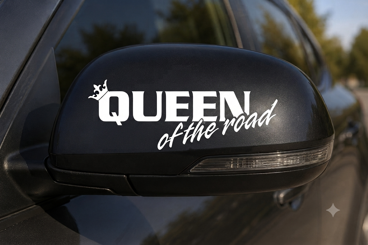 Dekal Queen of the road