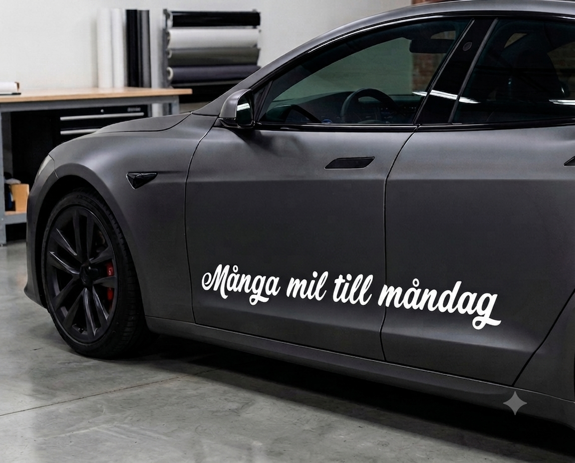 Dekal - Många mil till måndag