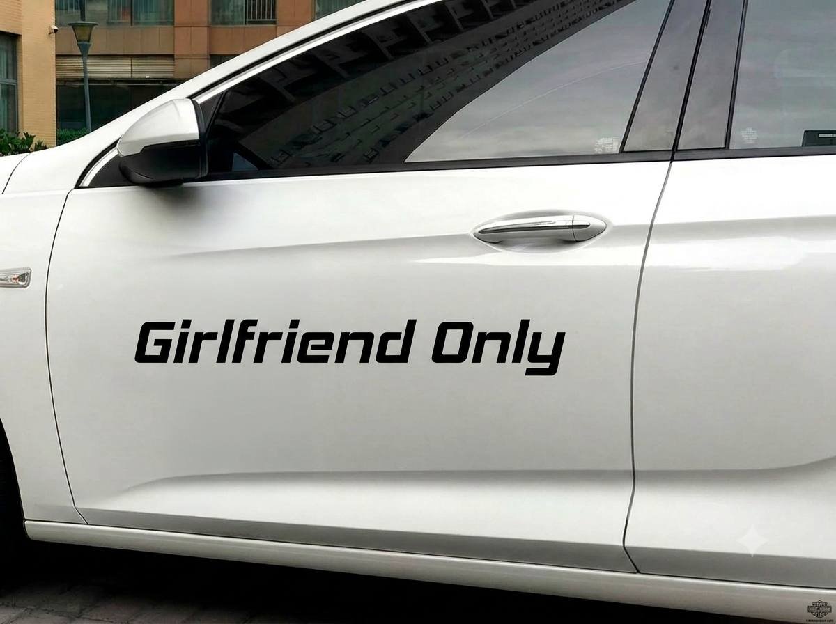 Dekal - Girlfriend Only #2