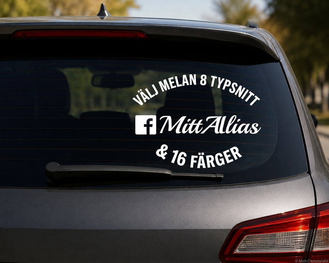 Dekal - Facebook Alias