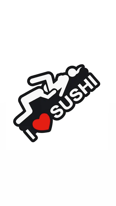 Dekal I <3 Sushi