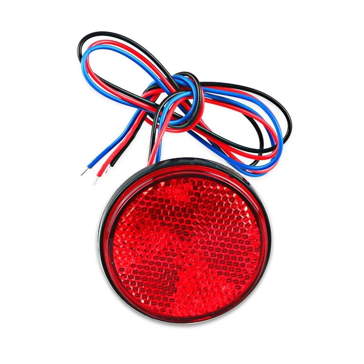 Baklykta rund LED