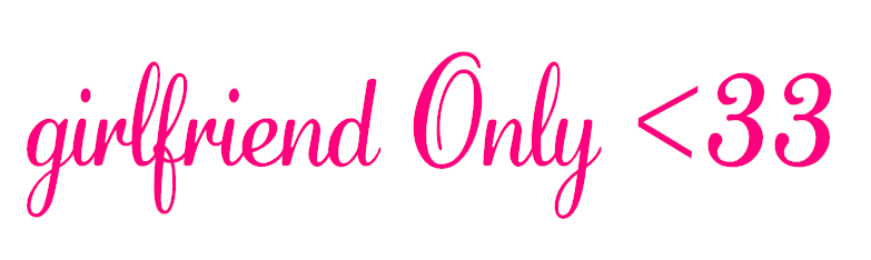 Girlfriend Only<33 Dekal #2