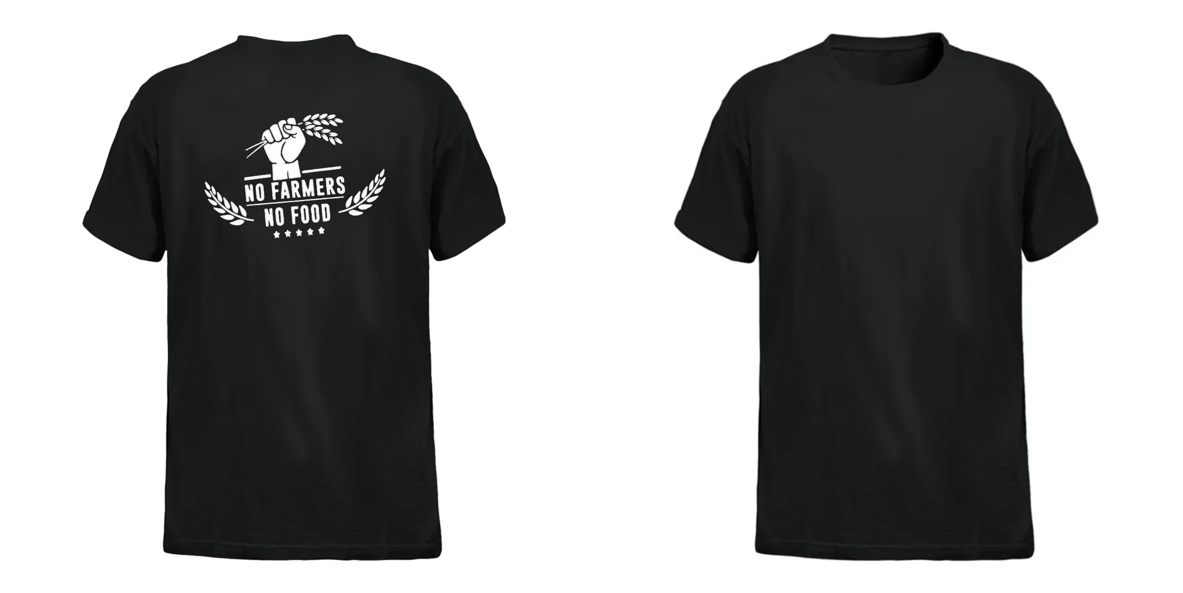 No farmers no food T-Shirt