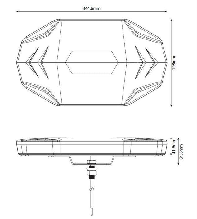 RING Blixtljusramp mini 12/24V