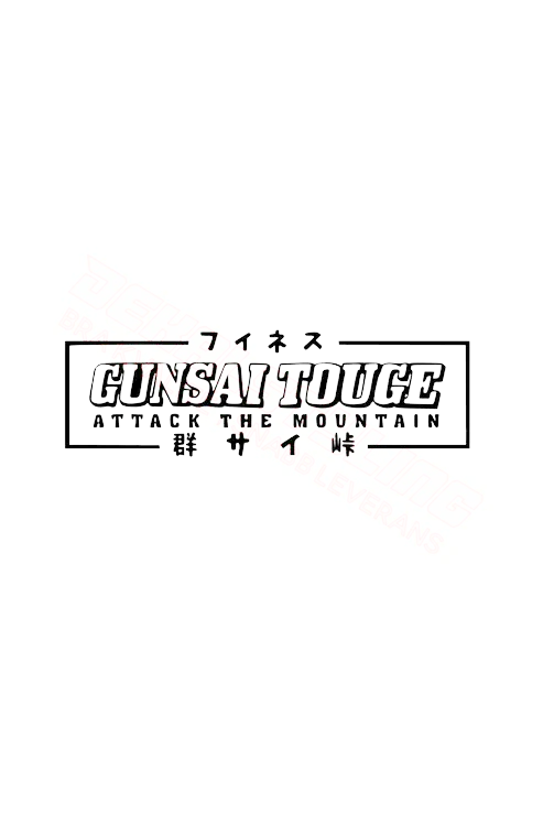 Dekal GUNSAI TOUGE