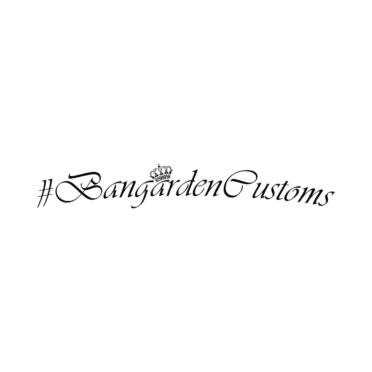 Bangården Custom 1 - Dekal