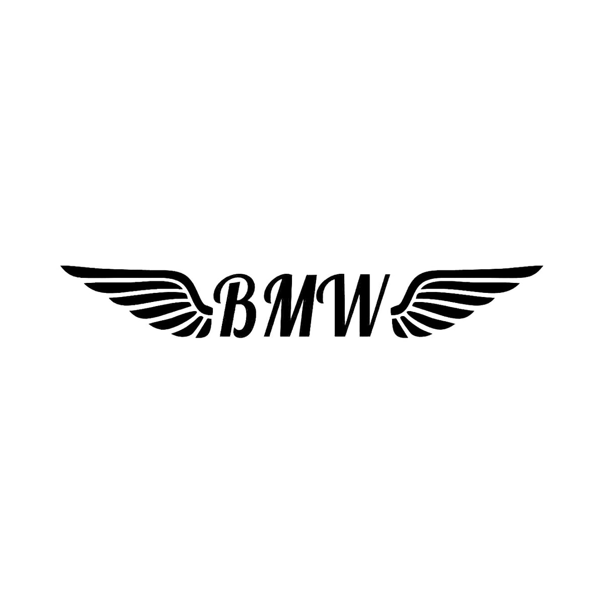 BMW med vinge - Dekal